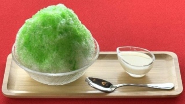 かき氷 ミルク 850円