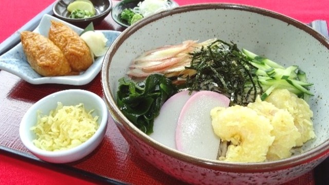 冷したぬきそば又はうどん 1,980円